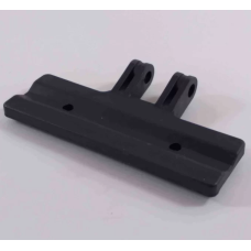 Lohia Power Band Connection Clamp with 2 Eyes and Ears - CONNECTING PLATE (98MM) 2 HOLE - PIN SIZE 6MM